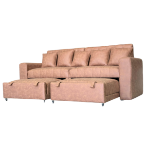 Sofá lineal modelo Georgia doble asiento extensible